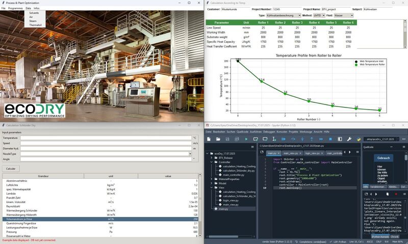 ecodry engineering software and process simulation